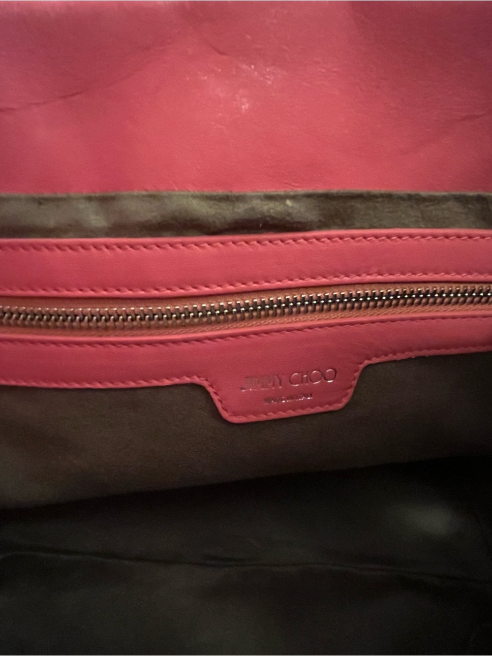 Jimmy Choo Pink Star-Studded Tote Bag - Picture 3 of 3